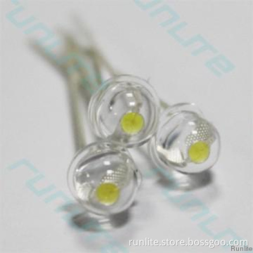 Helmet LAMP (5mm) White LED Diode